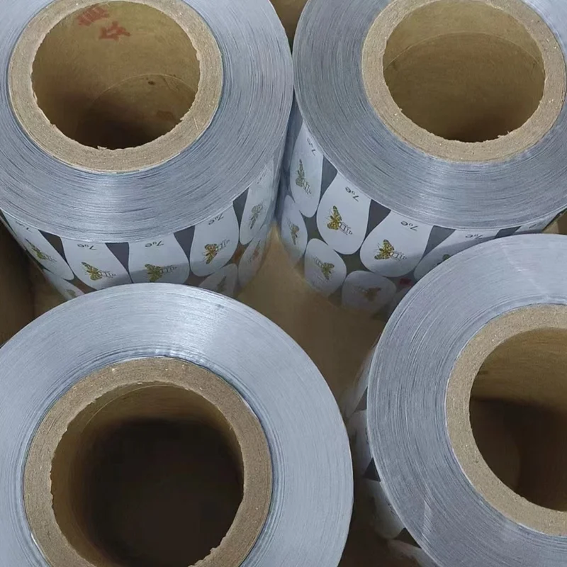 Factory 8011 H18 Blister aluminum foil HANLIN medicinal alu alu blister foil for Sealed packaging of pills