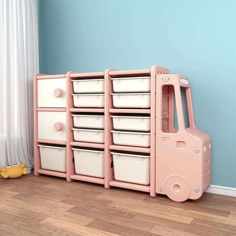 Многофункциональная детская игрушечная полка, автомобильная корзина для хранения, полка в форме автомобиля, детская полка для хранения