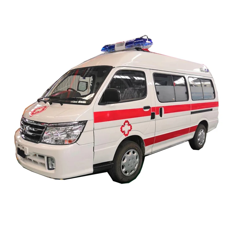 China supplier low price medical stretcher Hospital Patient Transport Oxygen bottle Ambulance