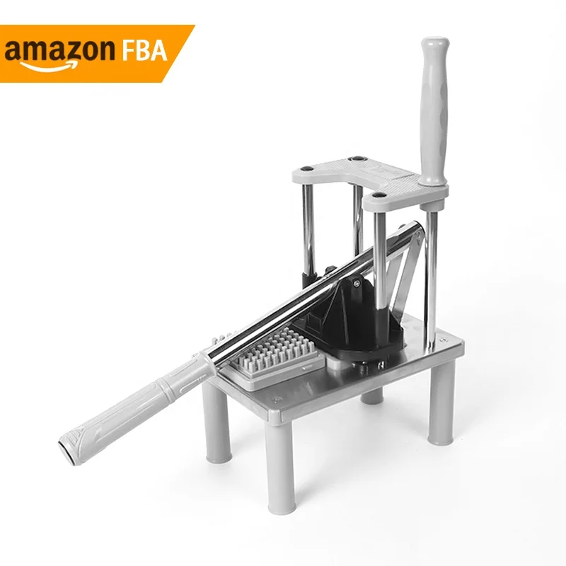 New Product Ideas 2024 Commercial Potato Chipper Stainless Steel French Fry Cutter Chopper Set Metal Vegetable Cutter
