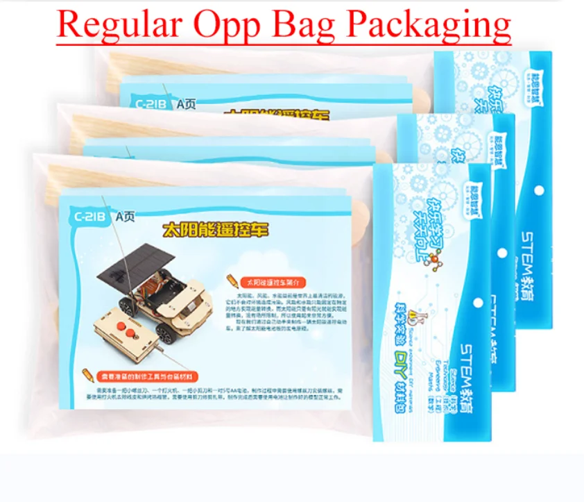 C-25 Tanque electrico de madera para estudiantes Sealand de escuela juguetes de aprendizaje hechos a mano DIY