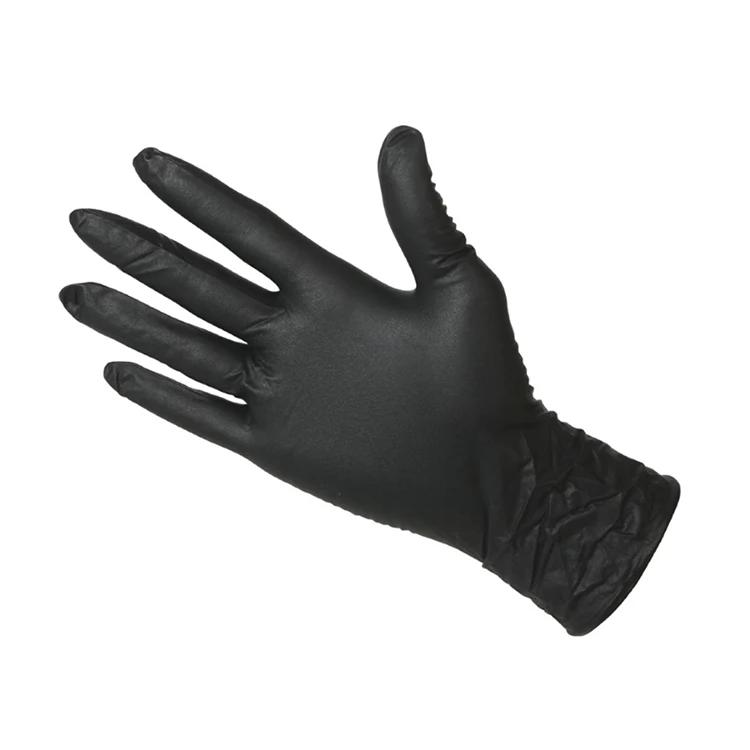 Reusable blue white xs dental nitrile gloves powder free nitrilo negro guantes