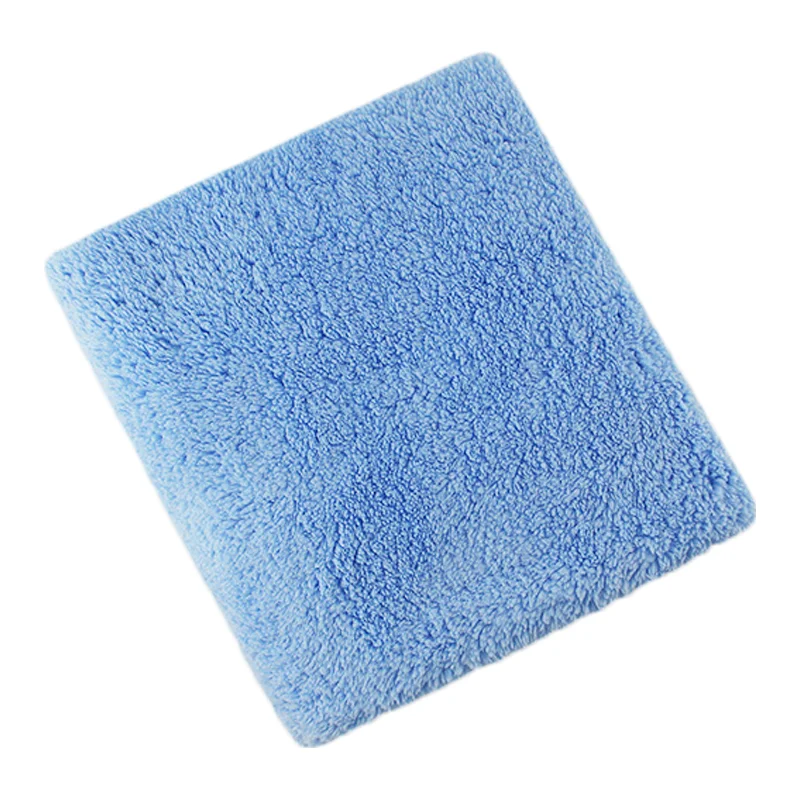 CX 1000 Gsm Ultrasonic Cut 40*40 Coral Velvet Pack Microfiber Cloth Towel