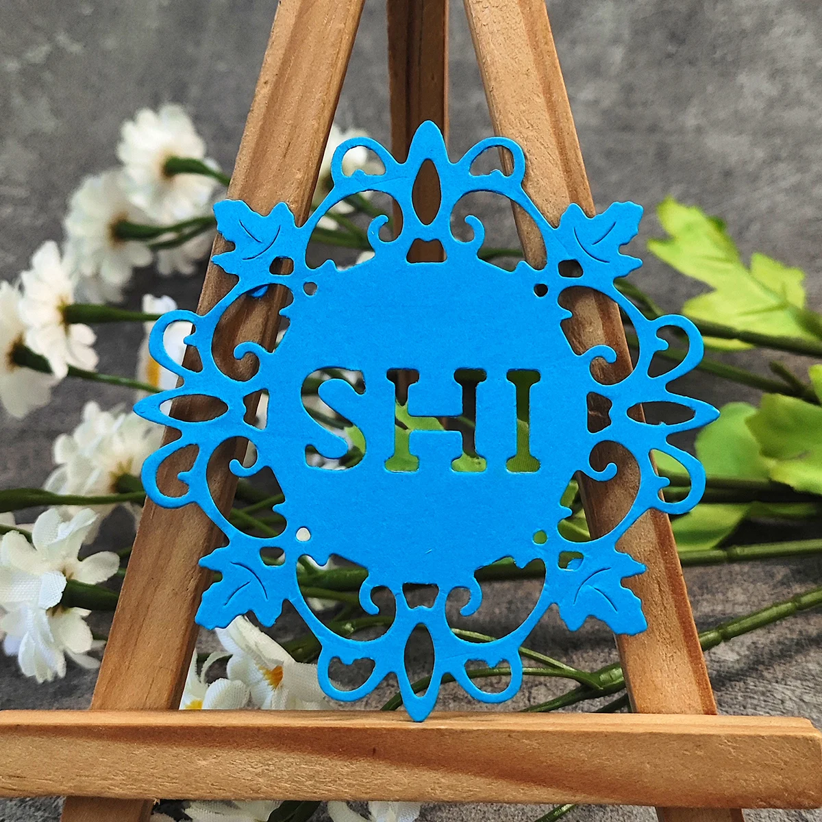 AAGU New Metal Cutting Dies Mould Scrapbooking Cutting Die Invitation Card Deers Flower Circle Craft Paper Cutting Die