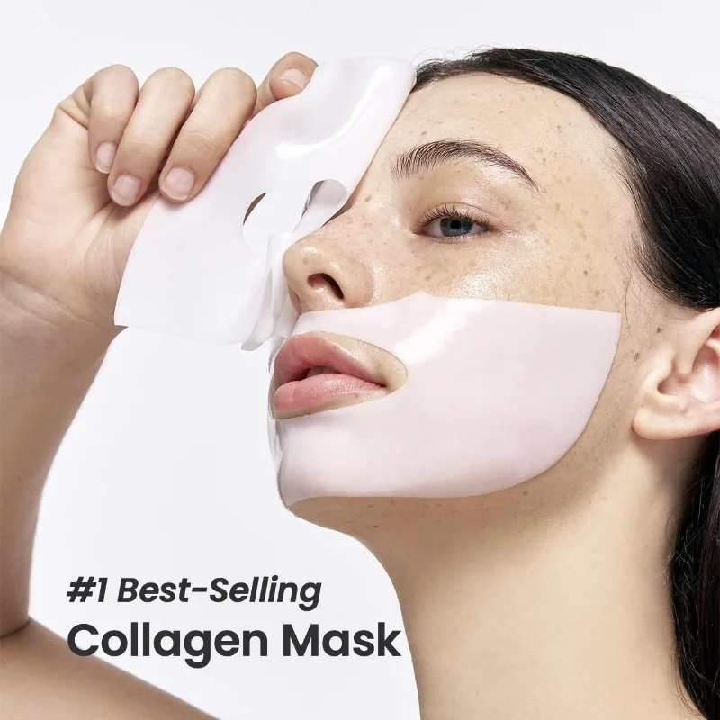 Private Label Bio Collagen Real Deep Mask Moisturizing Hydrating Brightens The Skin And Improves Wrinkles Minimizes Pores Mask