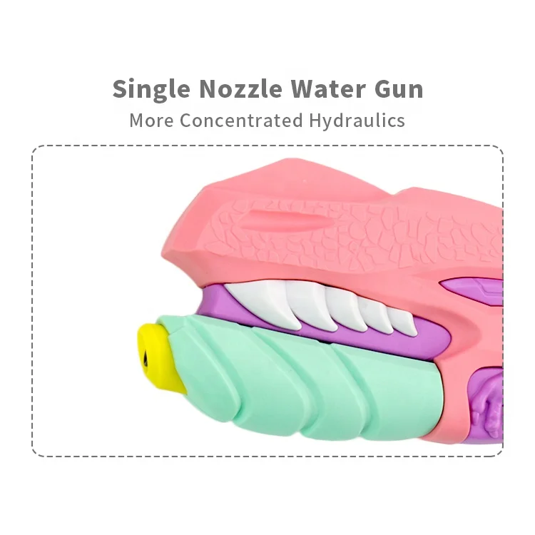 2024 Newly Outdoor Toys Pressure Water Gun 2-colors Mixed Range 8-10M with Capacity 450ML
