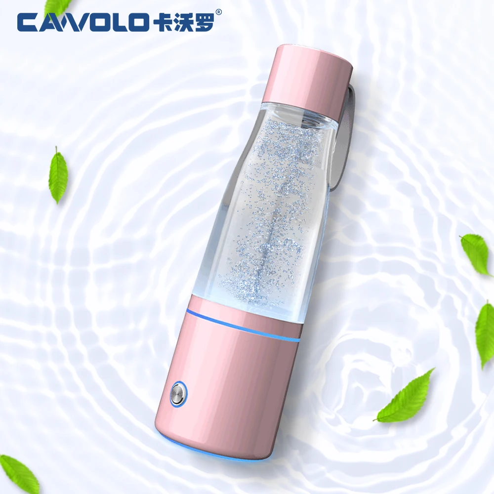 New Portable Hydrogen Water Bottle Hydrogen Water Generator with SPE/PEM Technology 5000PPB Pure Hydrogen Rich Concentration