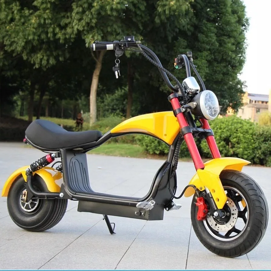 China Electric Motorcycle Tricycle 2 Wheels Self-Balancing Handicapped Scooter Outdoor Adult Bicycle Bike for Sale