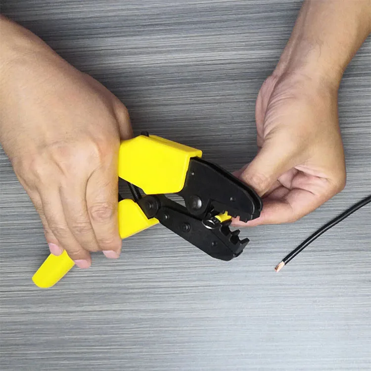 Hot Selling Wire Ferrule Crimper Tool  Crimp Handy Crimping Tool Open Nose Terminal Plier terminal crimper