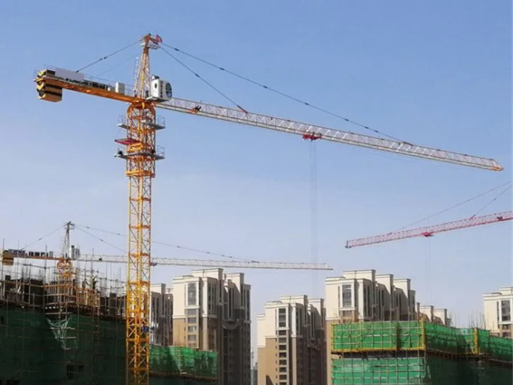 Бренд Xuzhou XGT7020-12 башенного крана с плоским верхом высота подъема 200 м
