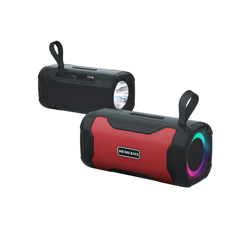 Bt Wireless Dual 4 Inch Blue Tooth Speaker,Bt Big Woofer Colorful Portable Desktop Speaker,Bt Decorated Led Light Speaker