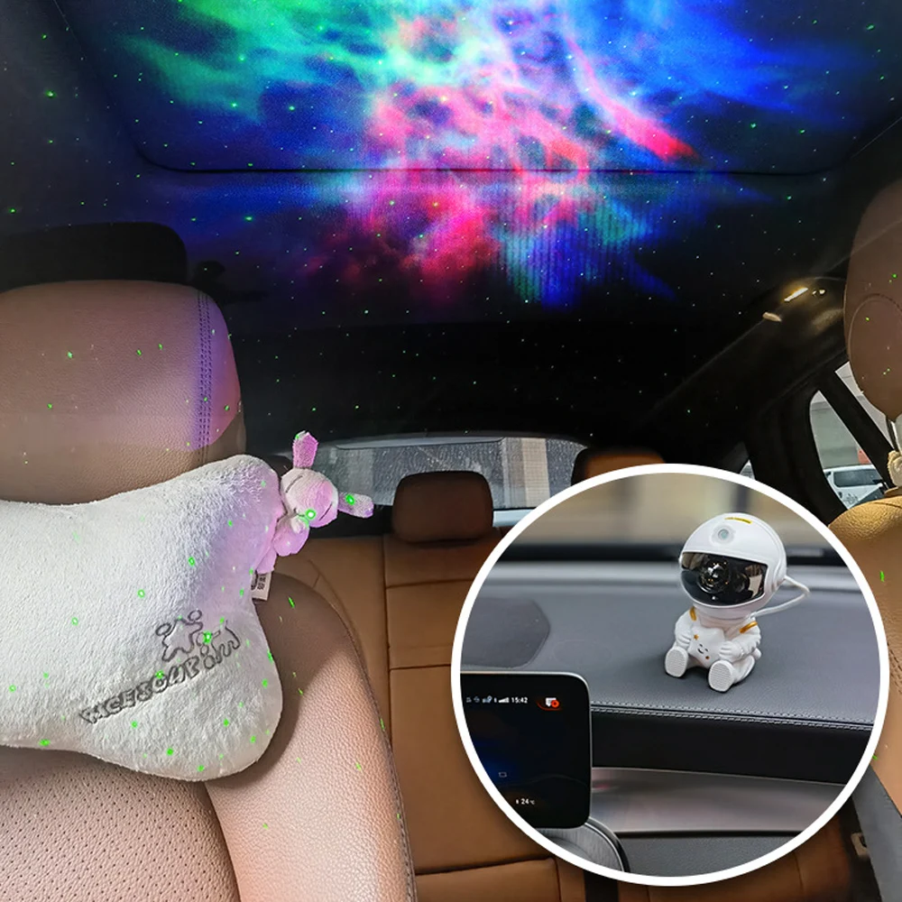New Product LED Astronaut Galaxy Projector Lamp Spaceman Star Projector Night Light