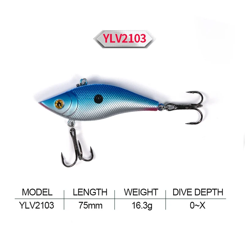 HYD VIB Fishing Lure 15.4G Sinking Metal Lure High Quality Artificial Swimbait OEM Price Wholesale Fishing Lures For Sale