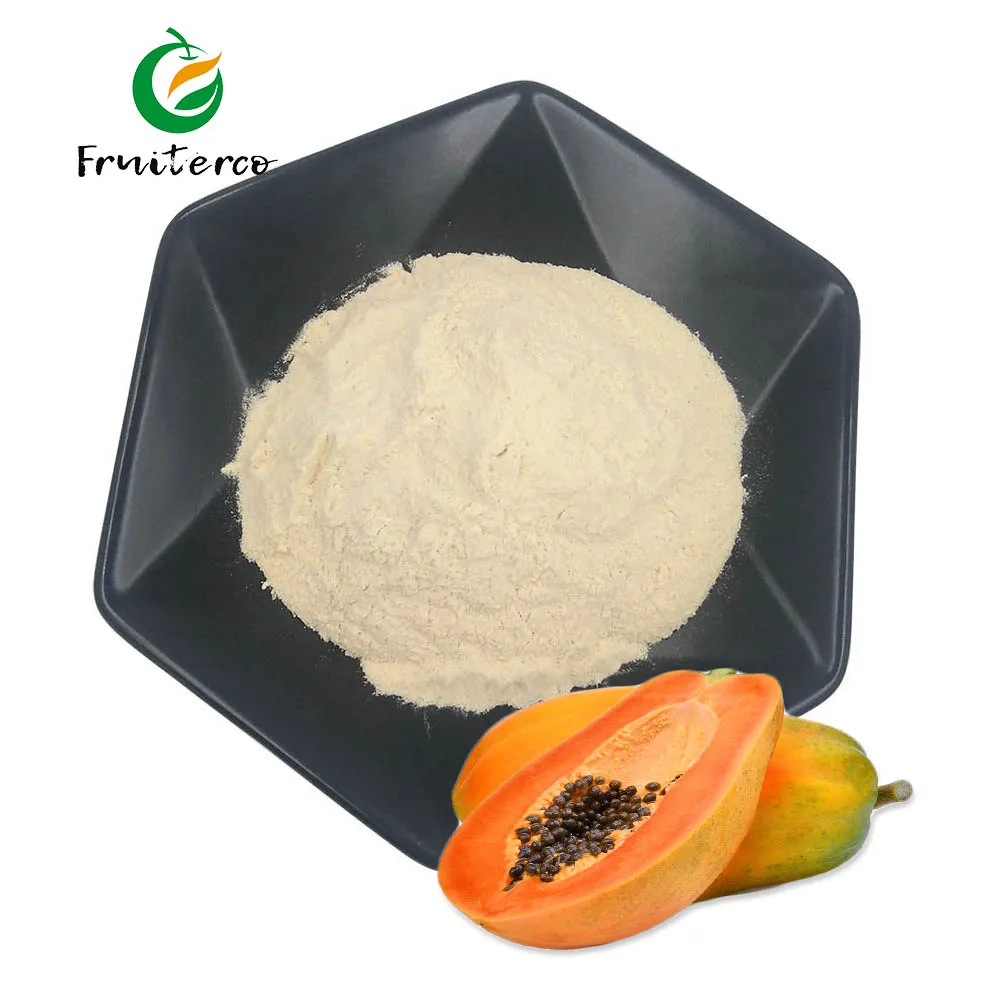 100% water soluble Natural Pawpaw Powder Dry Papaya fruit Powder Papaya powder