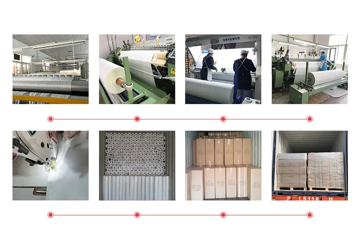 1*1m EN1869/ASTM F1989 Fiberglass Silica Anti Emergency Fire Blanket Fire Insulation Fiberglass Fire Proof Blanket