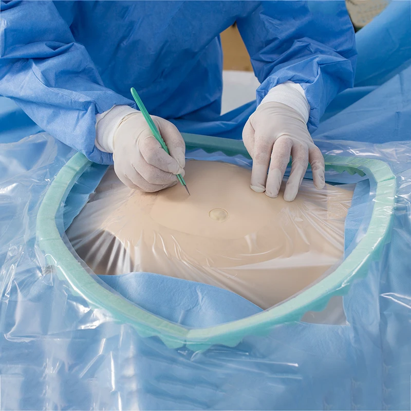C-образная драпировка, хирургическая драпировка, одноразовая C-образная драпировка, упаковка с сертификатом CE, одна эксплуатация