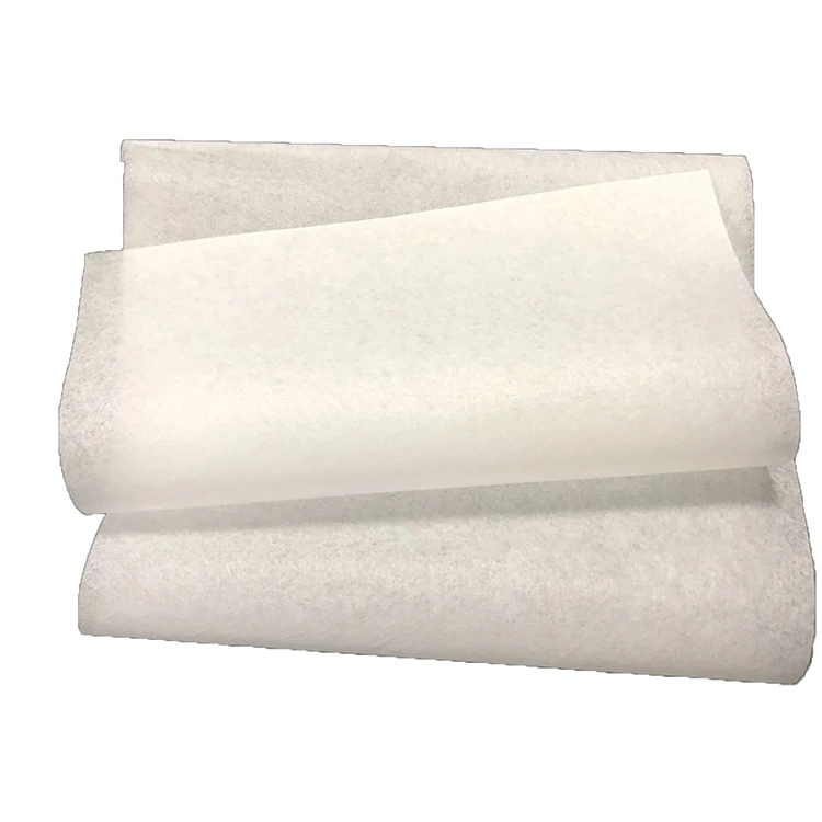 easy tear apart  woodpulp and PET mixed Nonwoven fabric for making surgical tape