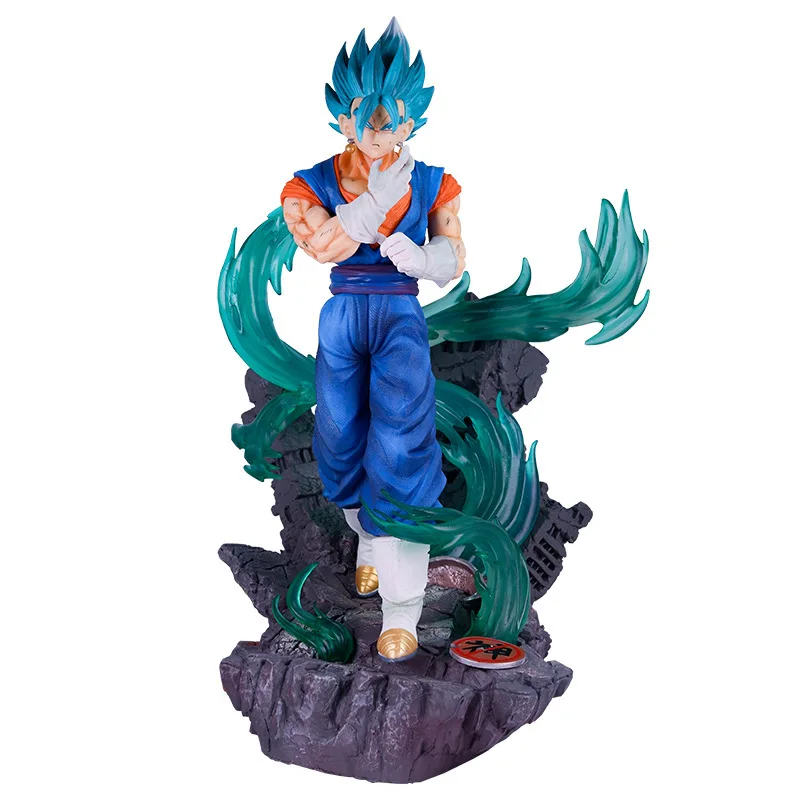 38 см Супер Saiyan Dragon Balls z статуя большая рыба Vegetto ПВХ модель игрушки lumine экшн-фигурка игрушка