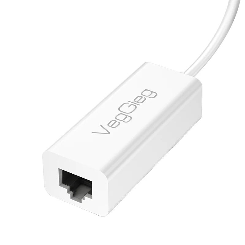 VegGieg  USB Wifi Adapter  Male To RJ45 Female USB Network Card 100Mbps Gigabit For computer  And Laptop