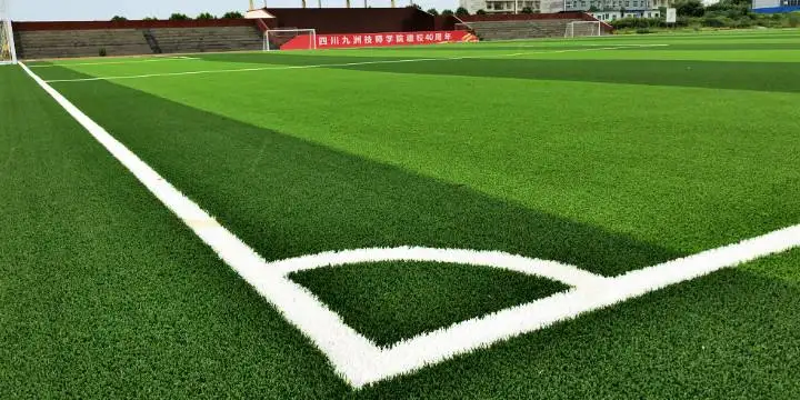 Colored Indoor Soccer Sports Artificial Football Grass Factory Price Roll White Field Green + Bright Green or Color Matching