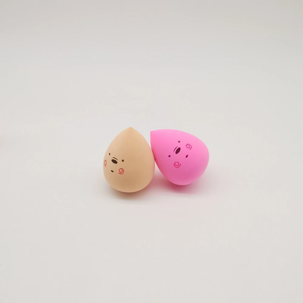 Красочная Косметическая Губка Блендер с принтом логотипа