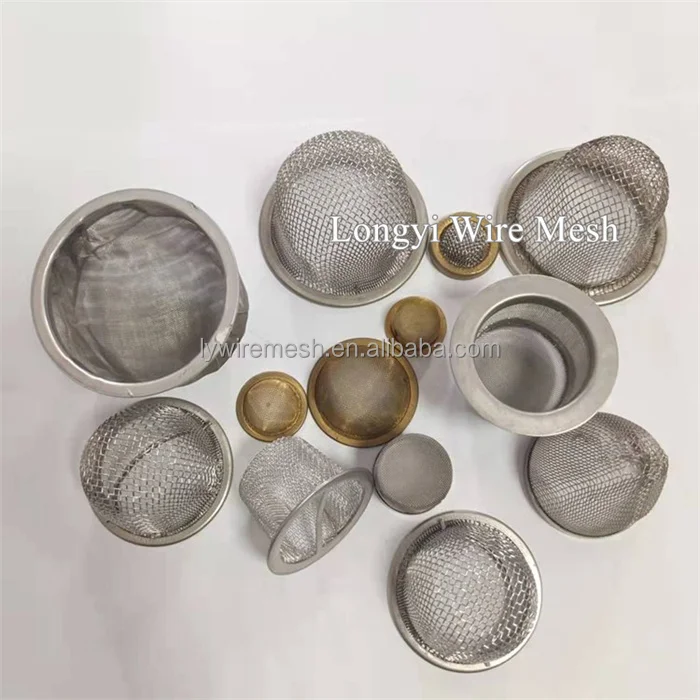 500 micron filter caps 20 30 40 mesh 304/316/316L stainless steel wire mesh dome screen