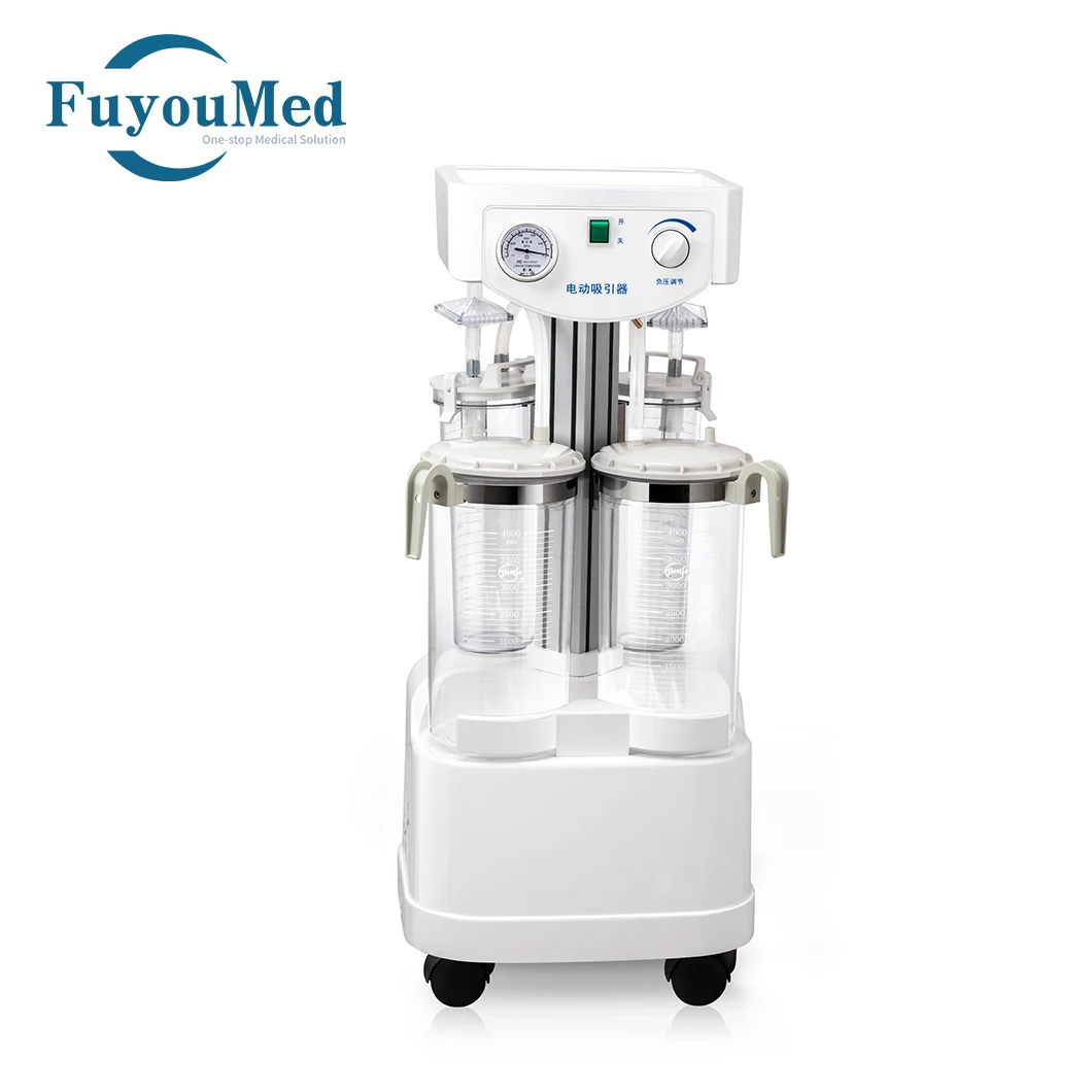 FY932D Electric Suction Apparatus  Medical Suction Equipment High capacity Manual Vacuum