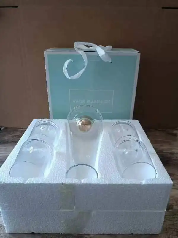 1.1L стеклянный кувшин с 4 чашки градиентная расцветка; Высота твердого английского фарфора боросиликатная стеклянная бутылка для воды горячий и холодный в наборе заварочным чайником