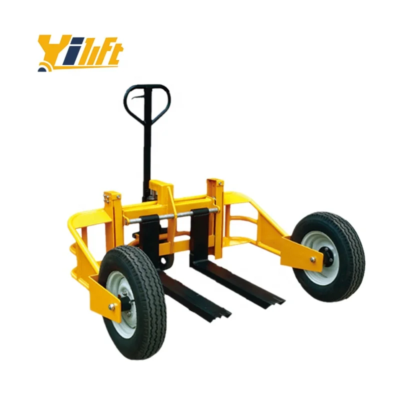 China Good Quality Stainless Steel Rough Terrain Hand Pallet Truck For Sale