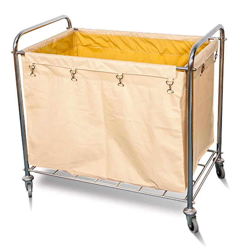 Manufacturers wholesale high-quality commercial industrial multifunctional laundry carts with wheels, linen carts