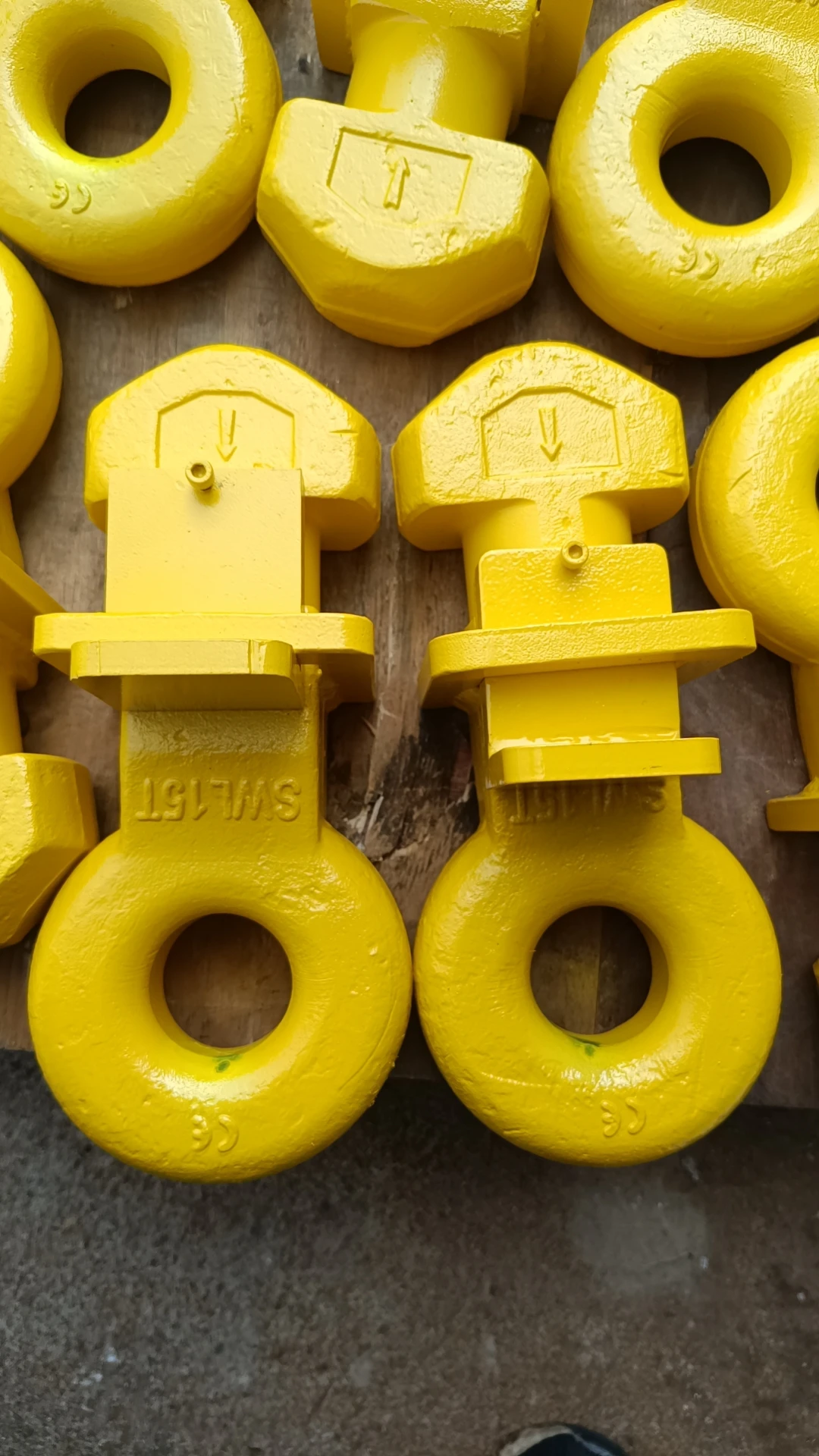 G80 Container Hook Lifting Hook Tool Lugs Rigging Eye Equipment Custom Logo Metal Products Plastic Hook Black 3 Mm Custom Sizes