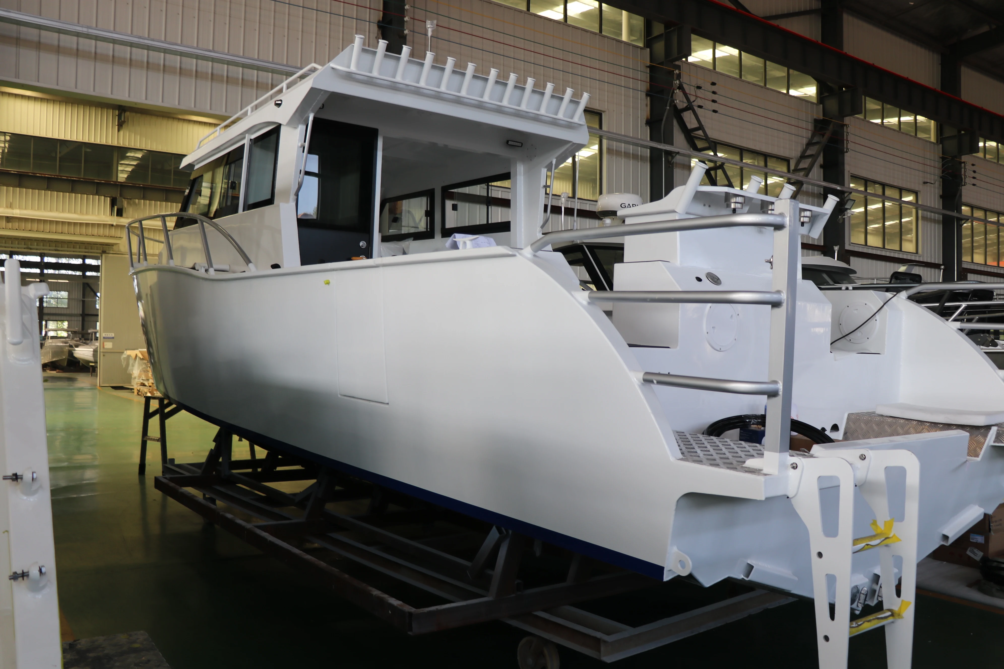 9.6m/35ft Full Welded Aluminum Sport Fishing Boat Leisure Boat Hold  10 People