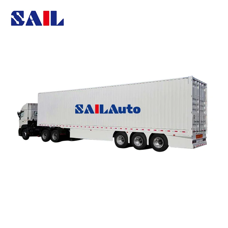 SAIL OEM Custom Box Vans Semi Trailer Truck  Cargo Van Electric Van Car