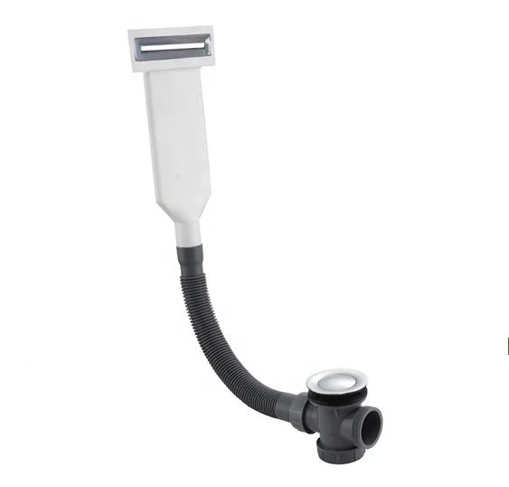 Plastic Sink Strainer Bath Filler Waste Overflow Bathtub Drain