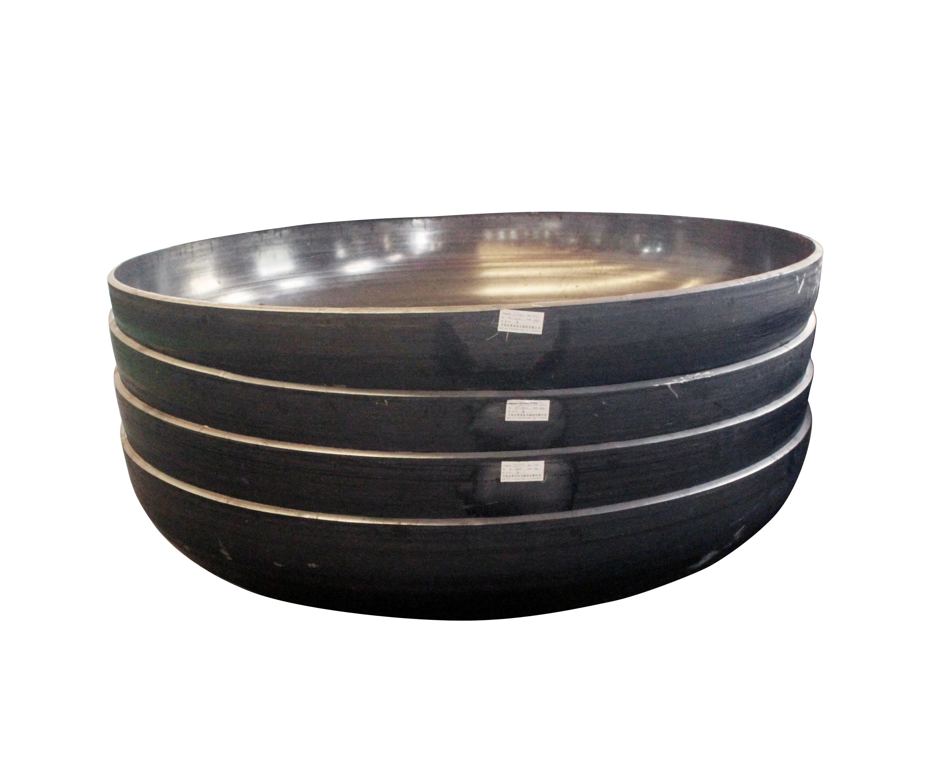 Pressure Vessel Tank Boiler Part Forged  Carbon Steel Dished Head with manhole