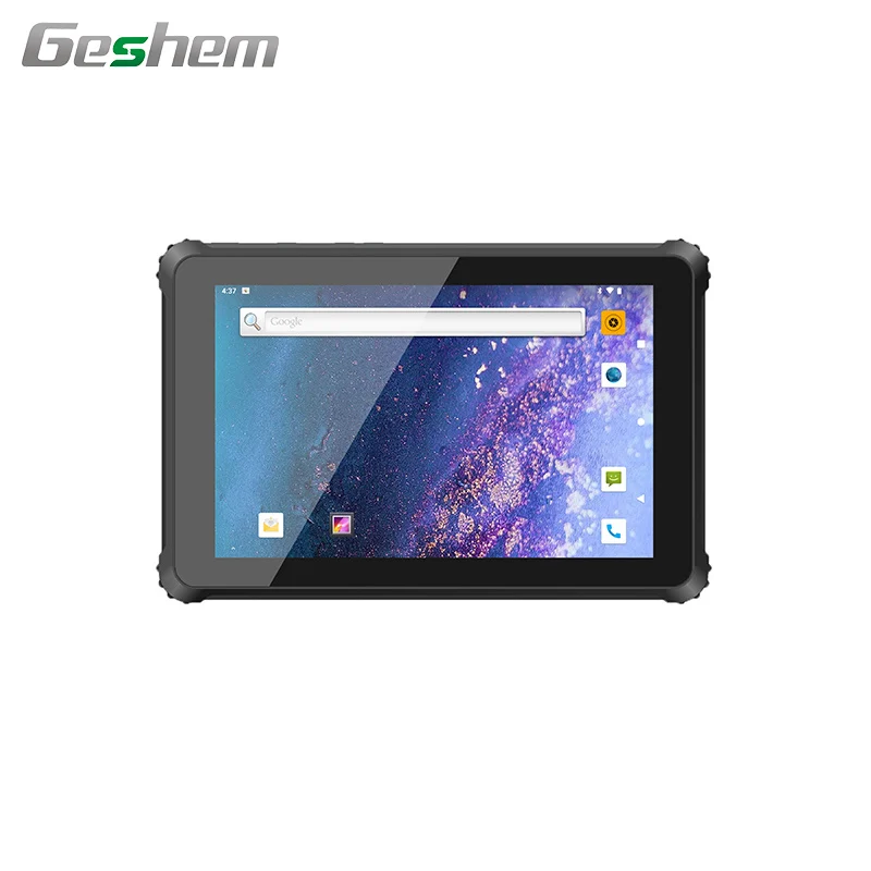  10-дюймовый Прочный планшет с Android 10 rj45 4 ГБ 64 GPS 4G Wi-Fi BT NFC 2D штрих-код RFID UHF сканер отпечатков