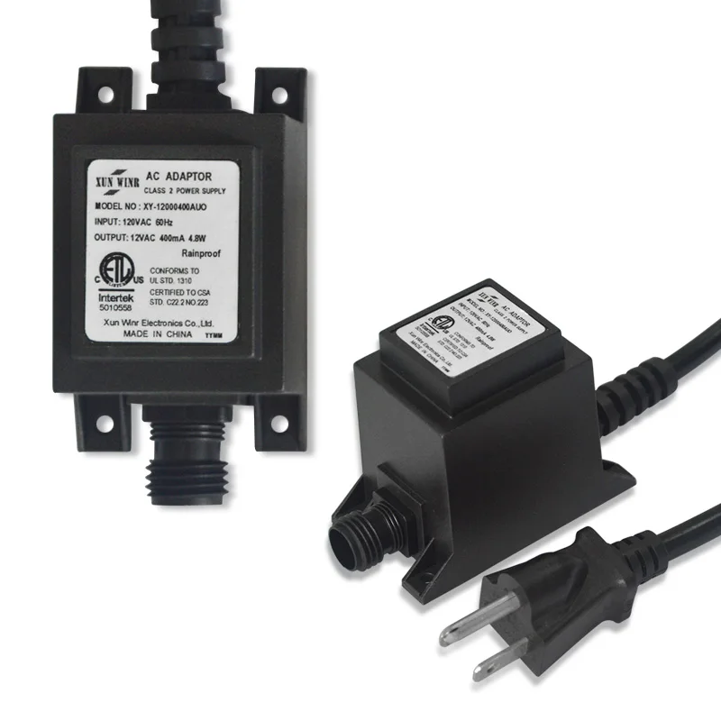 18W 12V 1500mA IP68 Waterproof Transformer AC AC Adapter Waterproof Power Supply