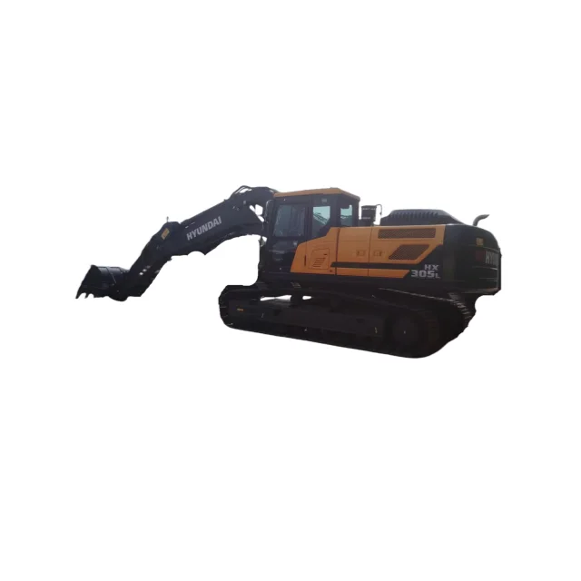 Low Price Promotion   Used Hyundai HX305L Excavator 30TON Used High Quality and Good Condition   in Stock in Shanghai