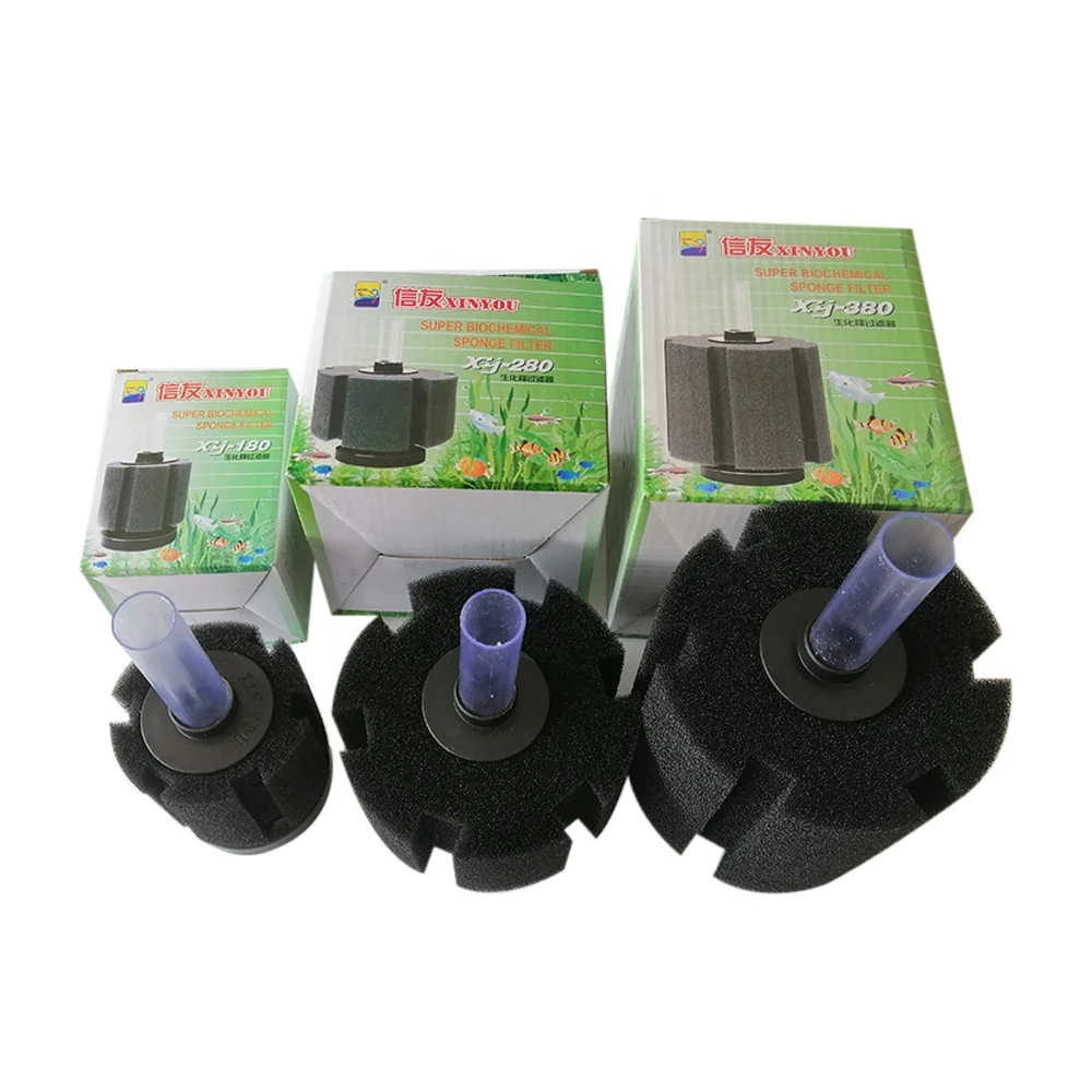  large pond powerhead intake pre hydro quietflow betta coarse xinyou aquarium kit bio sponge foam