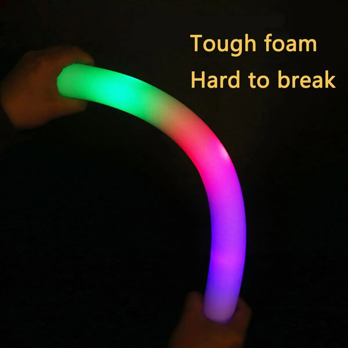Giant 18 Inch Foam Glow Sticks Mardi Gras Party Supplies Led Light Sticks Glow Batons Glow In The Dark favors for Concert