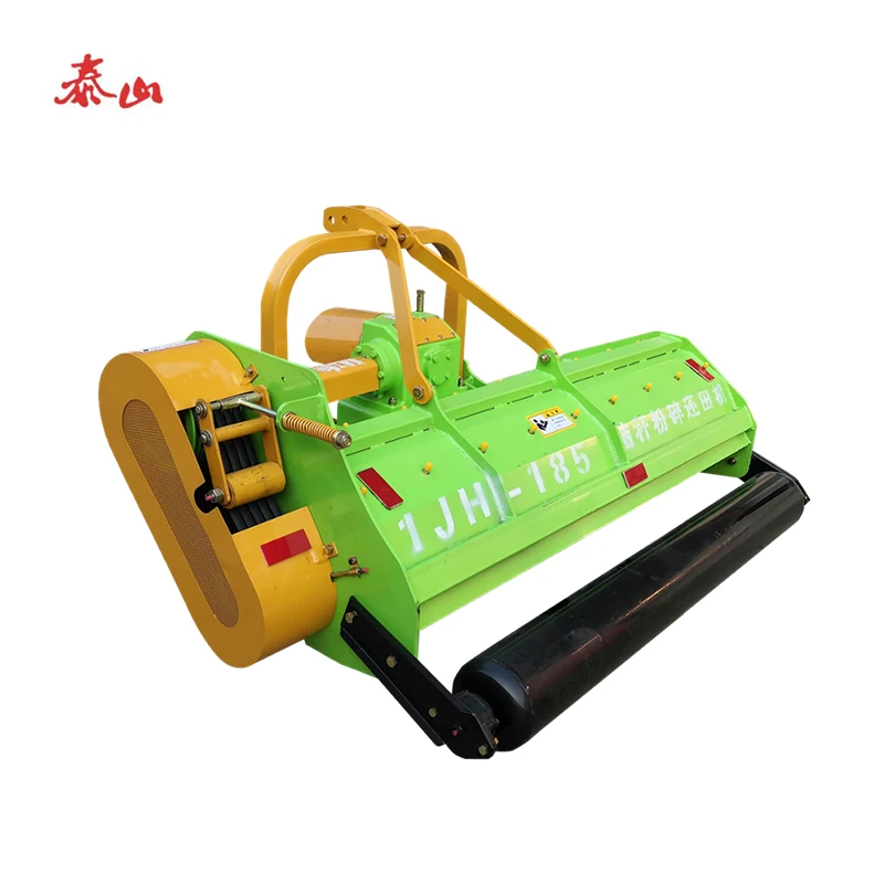 Smashed straw machine grass mower mulcher for tractors