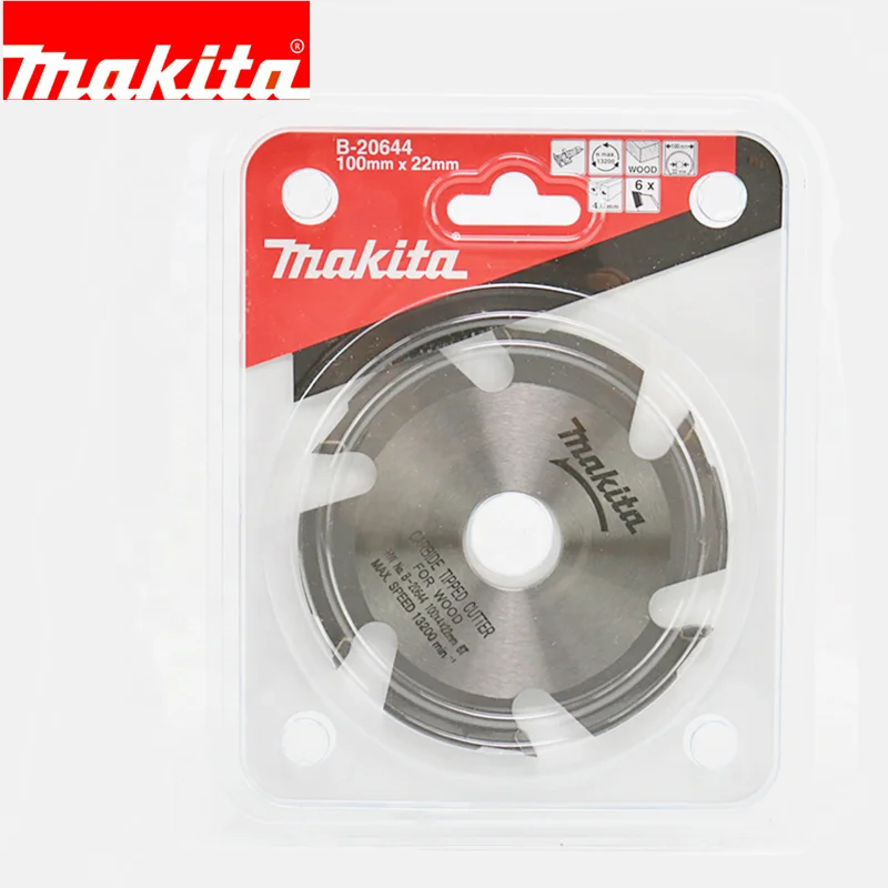 Original Makita 100mm 6T Circular Saw Blade PJ7000 Wood Cutting Disk DPJ180Z Saw Blade