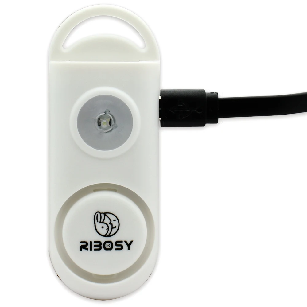 Mini portable emergency self-defense security alarm keychain high decibel life sos buzzer alarm