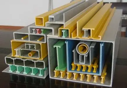 Factory supply Pultruded structural fiberglass reinforced plastic I beams Fiberglass I beam H beam