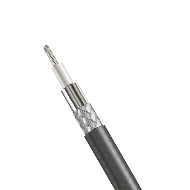 HA760S 50 ohms Stranded inner conductor  instead of Times HF-290S  Velocity of Propagation 83% Amplitude-Stable RF coaxial cabl