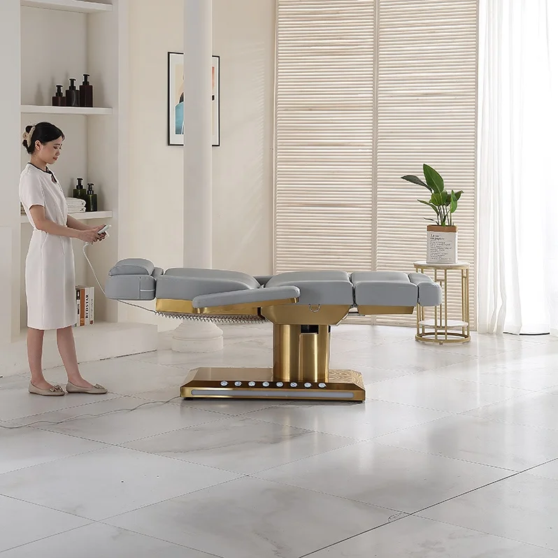 Professional Cosmetic Electric Eyelash Extension Treatment Examination Beauty Spa Table Procedure Chair Massage Massage Bed