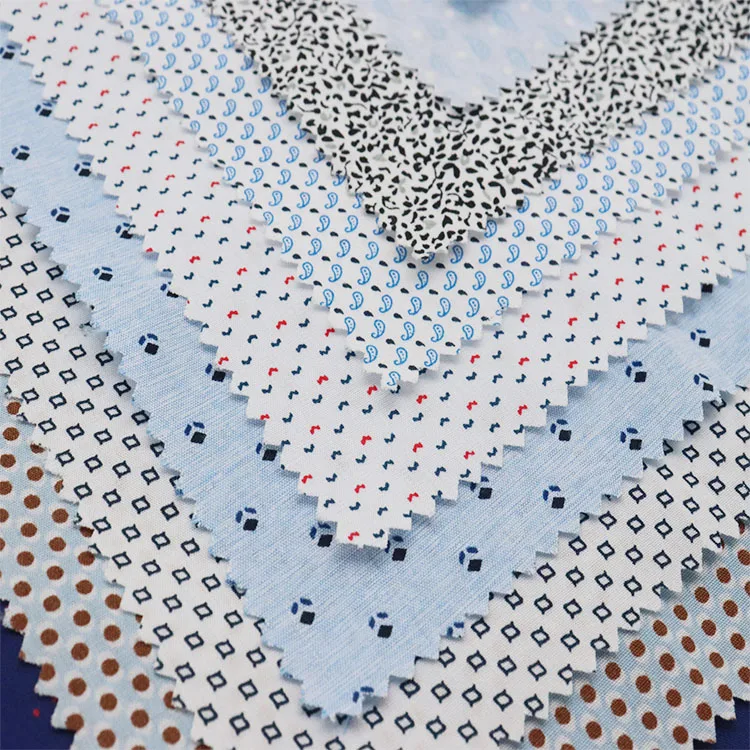 
DIMENSIONAL 65 cotton 35 polyester printed crepe fabric for bed spread 