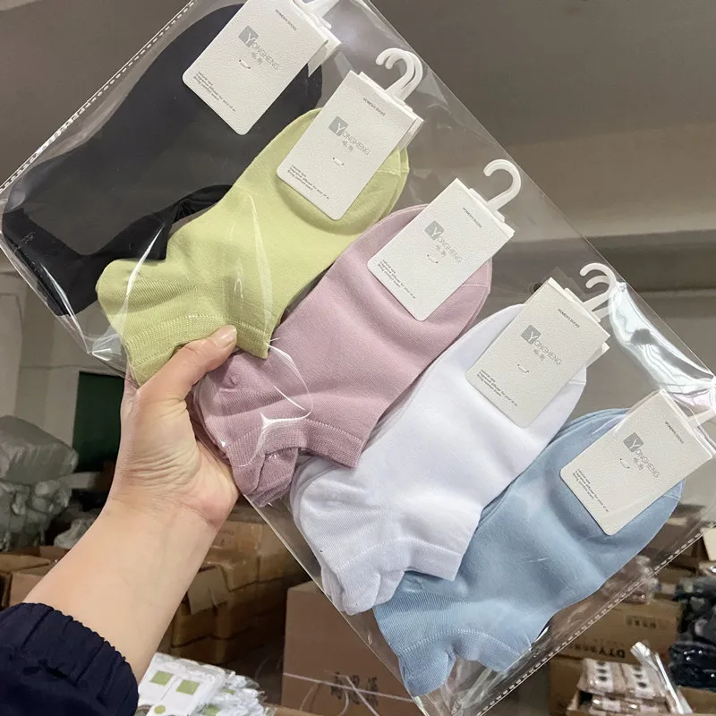 Lovely Style Cotton Ankle Socks Summer Breathable Thin Cute Pattern Women Socks For Girls Wholesale