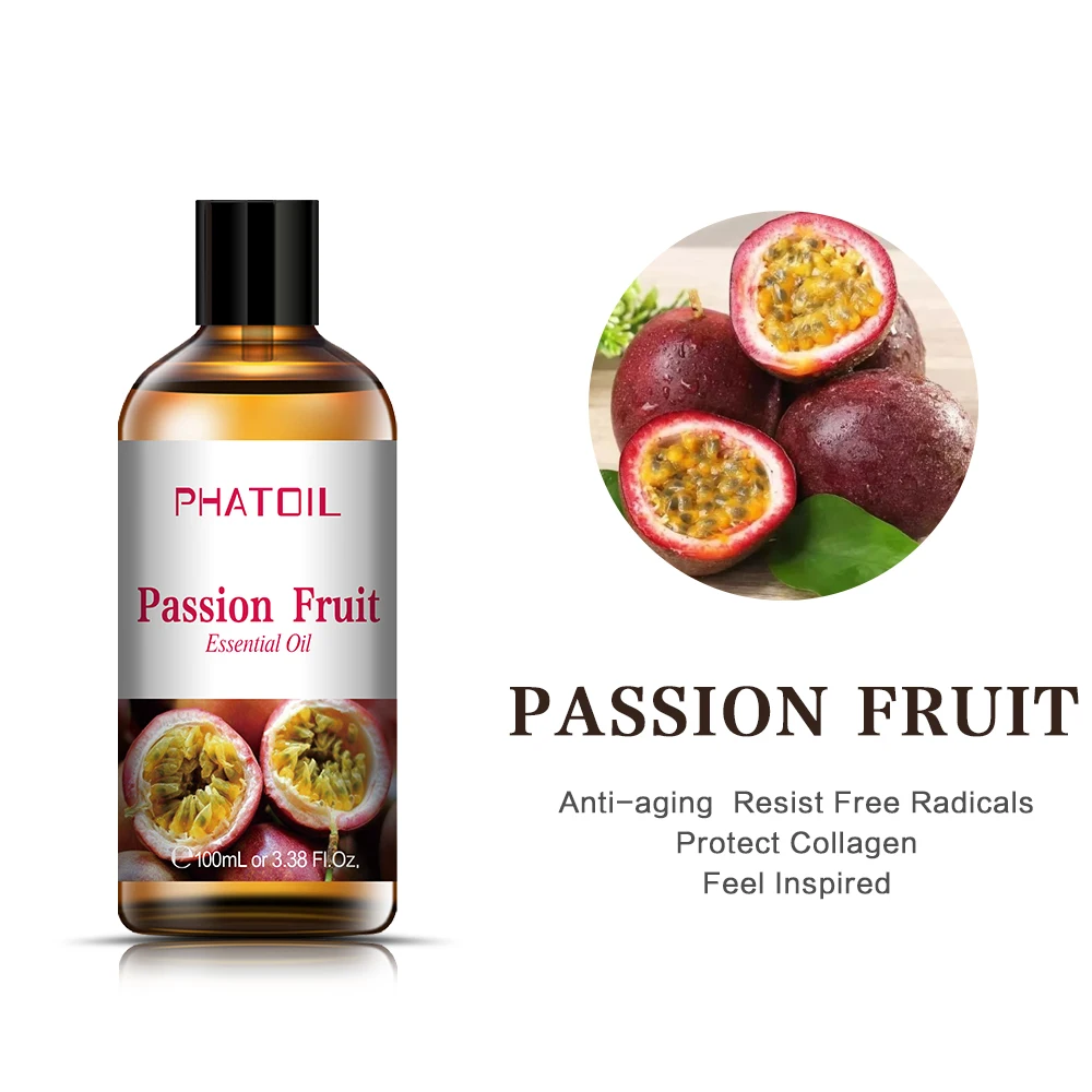 100ML Essential Oil pure natural Passion Fruit Fragrance oil for candle making