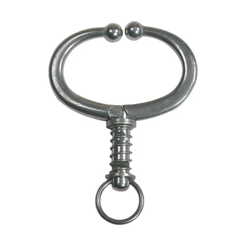 Veterinary stainless steel bull good quality spring OX nose ring